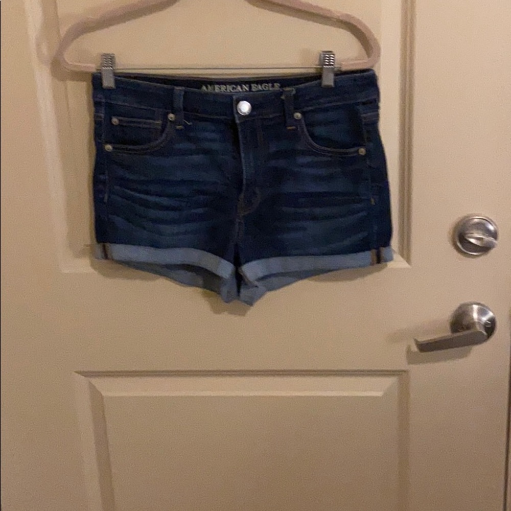 🐈American eagle high rise shortie